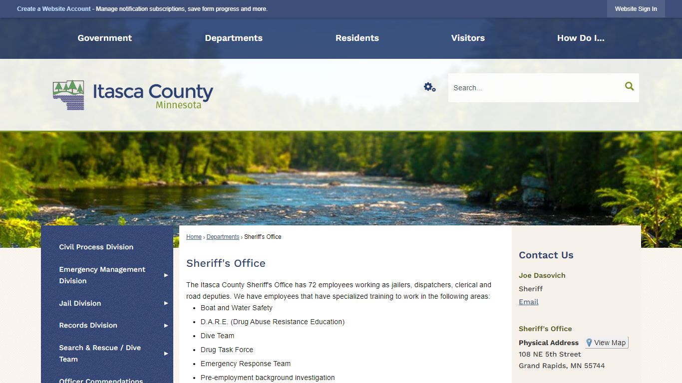 Sheriff's Office | Itasca County, MN